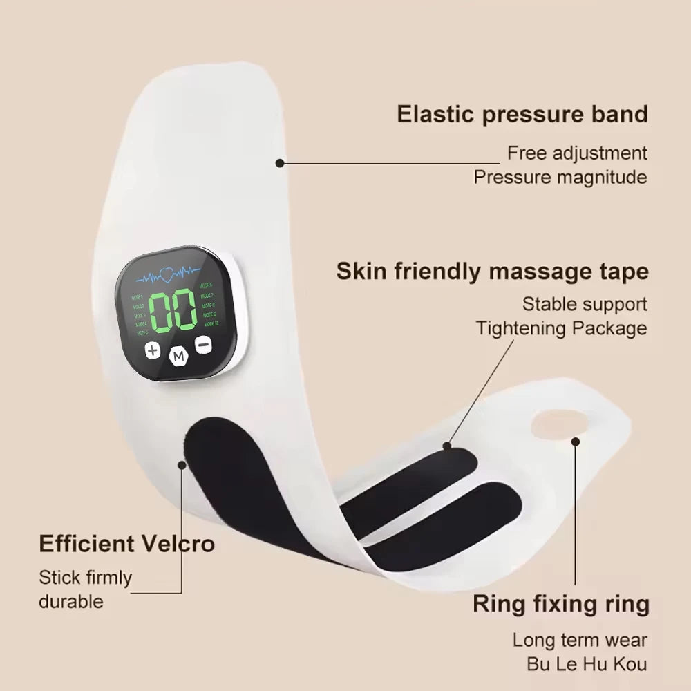 Electric Cordless Hand Wrist Massager 10 Mode Vibration Massage 29 Levels Massage Hands Rechargeable Wrist Brace Protector Wrap Beauty World Shop
