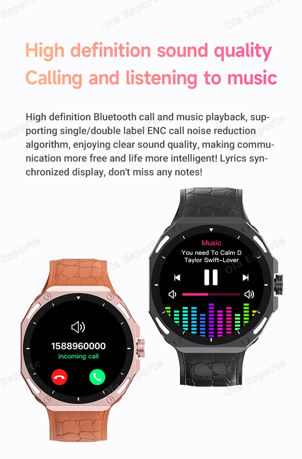 New Fashion Smart Watch 2025 Bluetooth Call Man Woman Heart Rate Health Monitoring Sports Waterproof Smartwatch for Android IOS