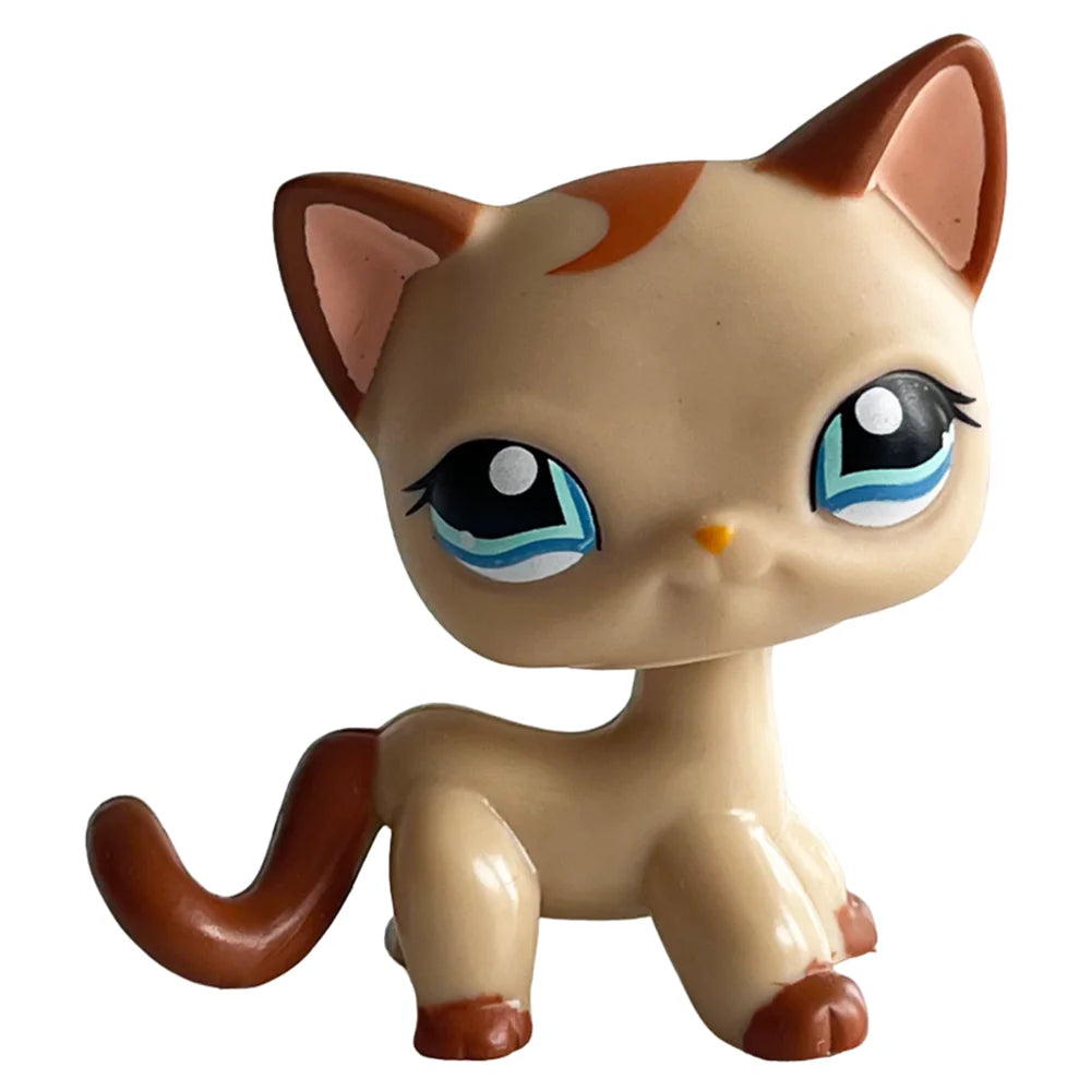 Rare pet shop lps toy toy Stands Short Hair Kitten Dog Dachshund Collie Great Dane Spaniel Puppy Old Bobble head toy Beauty World Shop