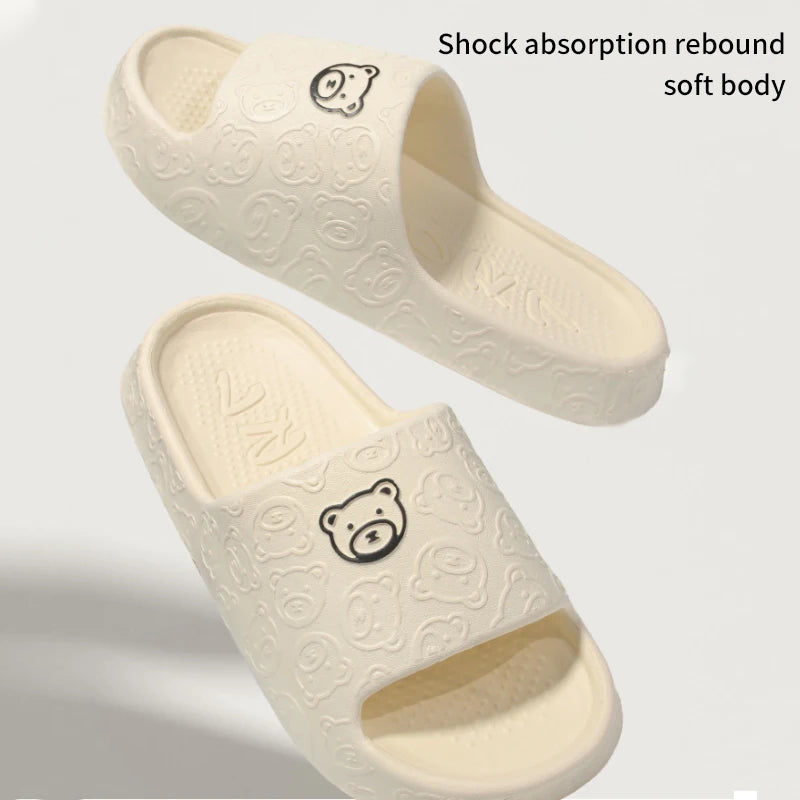 Non-slip Slippers Female Outer Wear 2024 New Bathroom Bathroom Indoor Home Sandals Female Summer Eva Beauty World Shop