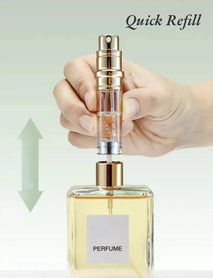 10ml 5ml Mini Bottom Filling Perfume Spray Dispenser Bottles Cosmetic Refillable Spray Atomizer Portable Liquid Container Bottle Beauty World Shop