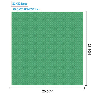 32x32 Styles Base Plate MOC Classic Building Blocks DIY Small Size Bricks Baseplate Parts for City Figures Children Toys Beauty Fashion