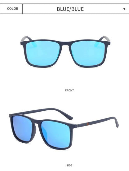 New Style Sun Glasses Driving Glasses Fashionable Square Sun Glasses Men And Women Anti-ultraviolet Sunglasses 1166 Beauty World Shop