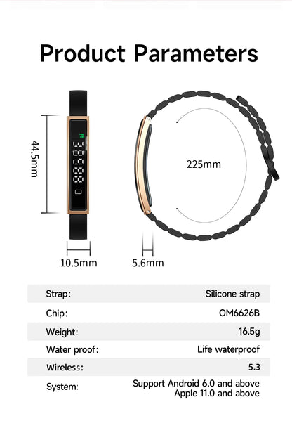 LIGE New Sport Fitness Tracker Smart Band Bracelet Heart Rate Blood Oxygen Sleep Monitor Pedometer Call Reminder Smartwatch 2025