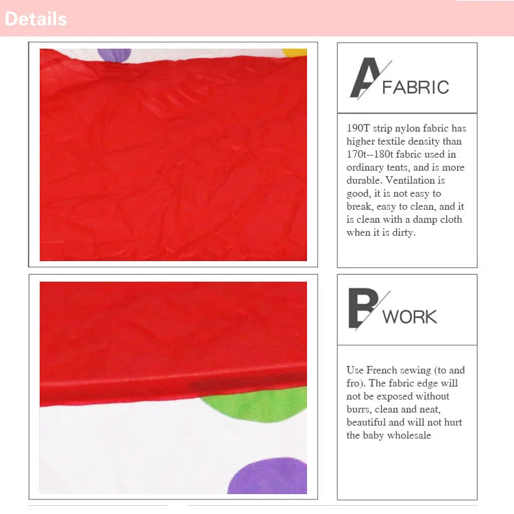 Children's 1m ocean ball pool pet folding tent (without ball) Beauty World Shop