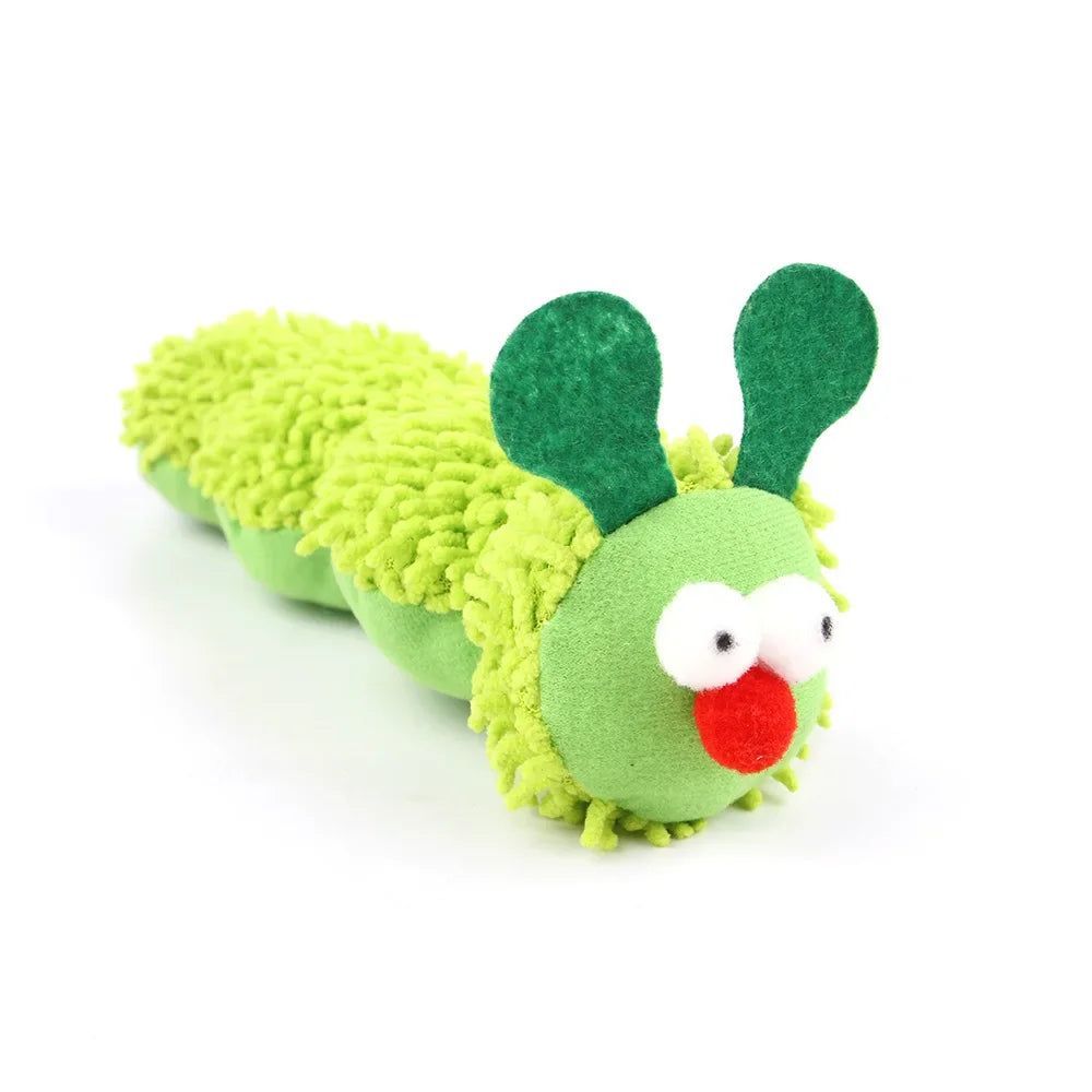 Cat Chew Toys Caterpillar Catnip Molar Toy Silvervine Cat Teaser Interaction Toy Clean Mouth Kitten Toy Pet Supplies Accessories Beauty World Shop