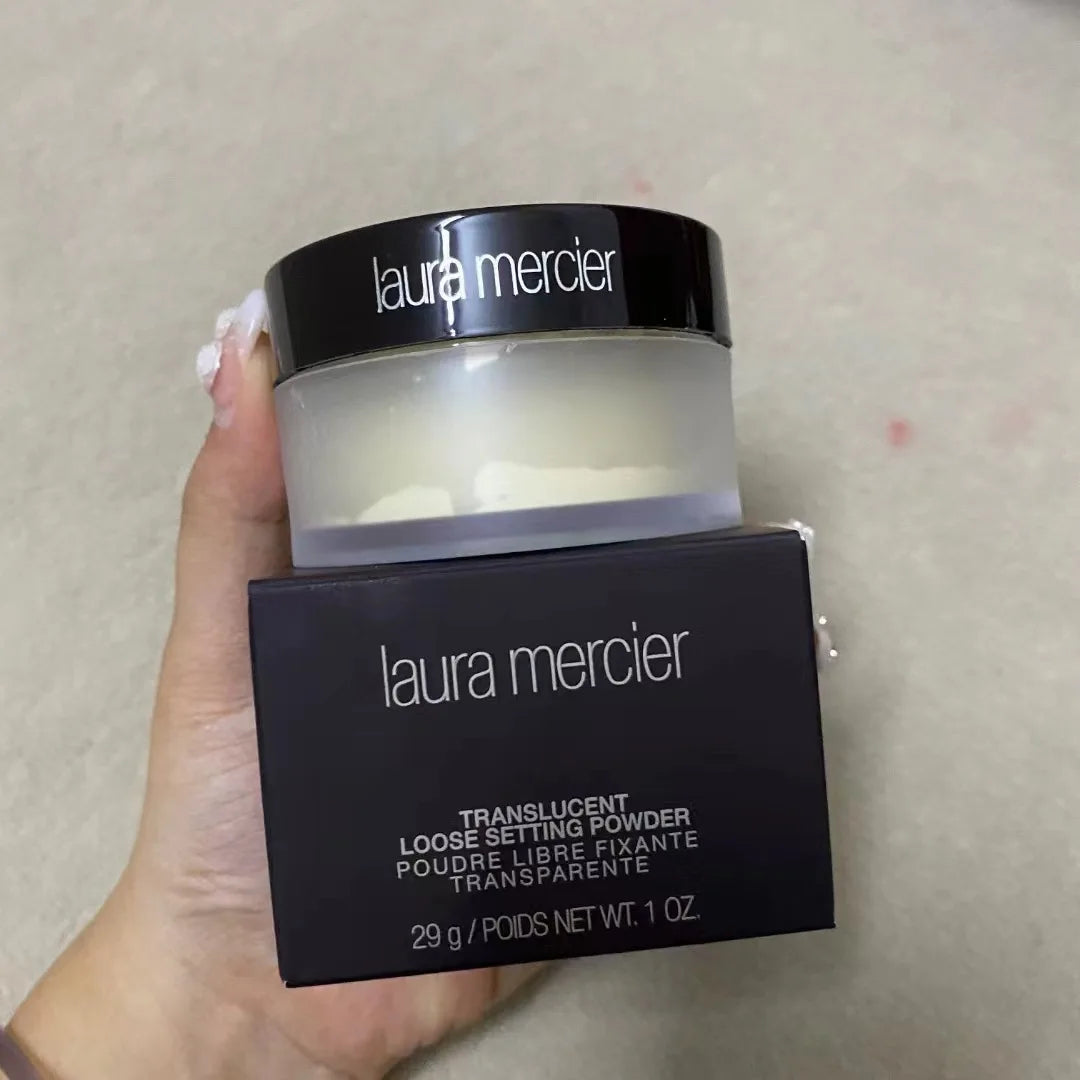 NEW Version Hydrating Flawless Setting Powder,Natural Nude Finish Oil Control Strong Concealer for All Skin Types Powdery Makeup