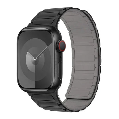 Magnetic Loop for Apple Watch Bands 44mm 40mm 49mm 45mm 41mm 38mm Silicone Bracelet iWatch Series 9 8 7 6 5 4 3 Se ultra 2 strap Beauty World Shop