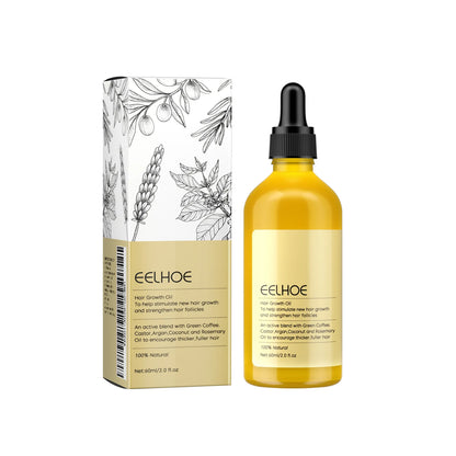 1/2/3pcs Natural Hair Growth Oil Rosemary Anti Hair Loss Regrowth Moisturizing Repair Anti Baldness Fast Hair Growth Serum Oil Beauty World Shop