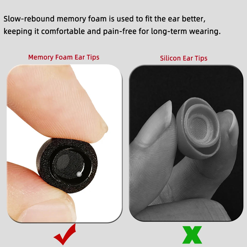 For Airpods Pro 2 Memory Foam Tips Eartips Cover S M L Size For Apple Air Pod Pods Pro 1 Ear Tips Anti Noise Ear Plugs Earbud