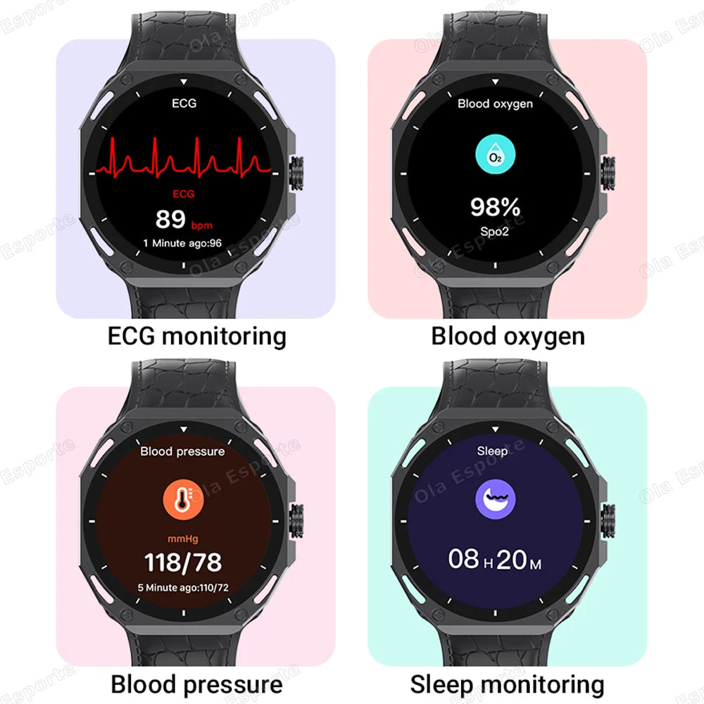 New Fashion Smart Watch 2025 Bluetooth Call Man Woman Heart Rate Health Monitoring Sports Waterproof Smartwatch for Android IOS