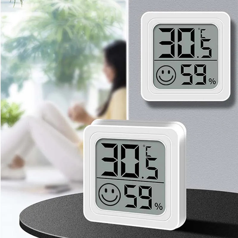 LCD Digital Thermometer Hygrometer Indoor Room Electronic Temperature Humidity Meter Sensor Gauge Weather Station For Home ﻿ Beauty World Shop