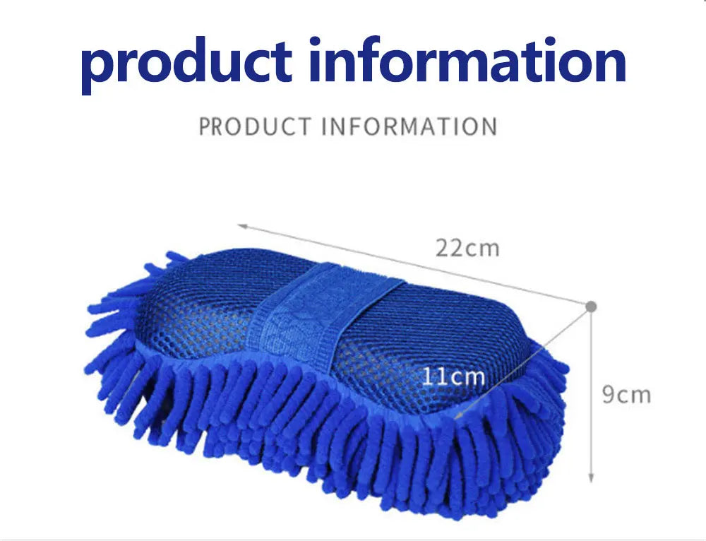 High-Quality Auto Cleaning Sponge Brush For Car Wheel Tire Wash Wipe Water Suction Sponge Pad Wax Polishing Tyre Brushes Tools Beauty Fashion