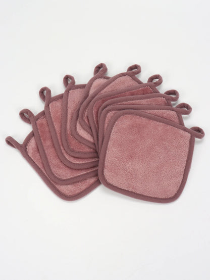 5/10/20Pcs Microfiber Face Cloths Reusable Makeup Remover Cloth Makeup Towels Face Deep Cleaning Pads Skincare Beauty Tools Beauty World Shop
