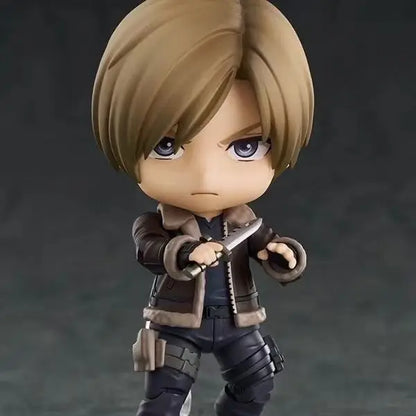 2026 New 10cm Resident Evil Anime Figure #2337 Biohazard Leon S.Kennedy Action Figures Pvc Adult Collection Model Doll Toys Gift Beauty World Shop