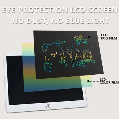 16/13/11 Inch LCD Writing Board Drawing tablet Kids Writing Painting Children Educational Toys for 3 4 5 6 7 8 Years Girls Boys Beauty World Shop