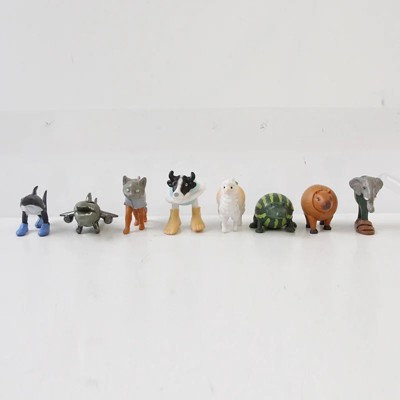 24Pcs Italian Brainrot Tung Tung Sahur Figures Doll Tralalero Tralala Bombardino Crocodilo Shimpanzini Bananini Model Toy Gift Beauty World Shop