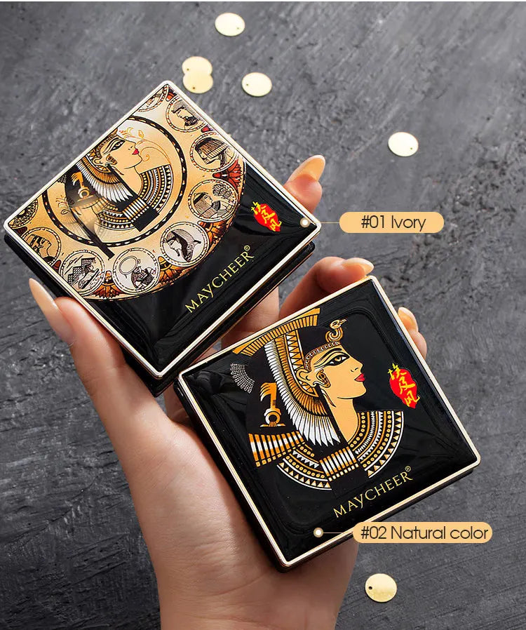 Egyptian style powder for long time oil control concealer, white, makeup free, waterproof and moisturizing Beauty Trend Shop