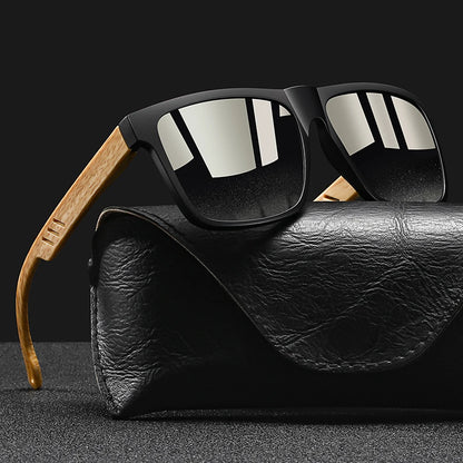 Fashion Vintage Square Square Frame Sunglasses Men Women Fishing Driving Man Luxury Brand Designer Sun Glasses  Eyewear Beauty World Shop