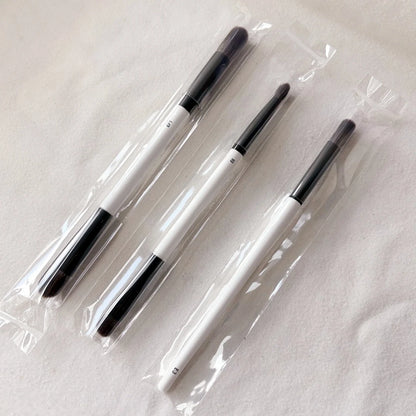 F4 Dual-Ended Foundation Face Brush Double-ended Powder Blush Contour and Eyeshadow Concealer Makeup Brushes Beauty World Shop