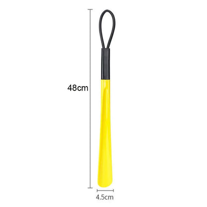 1pc Extra long flexible plastic shoe horns do not require bending durable shoe spoons for pregnant women wearing shoe assistants Beauty World Shop