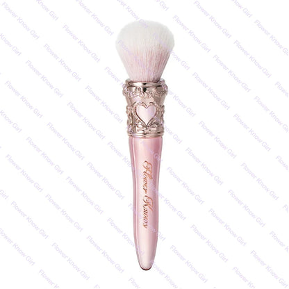 Flower Knows The Sweetie Bear Rounded Blush Brush  Loose Powder makeup Brushes Beauty World Shop