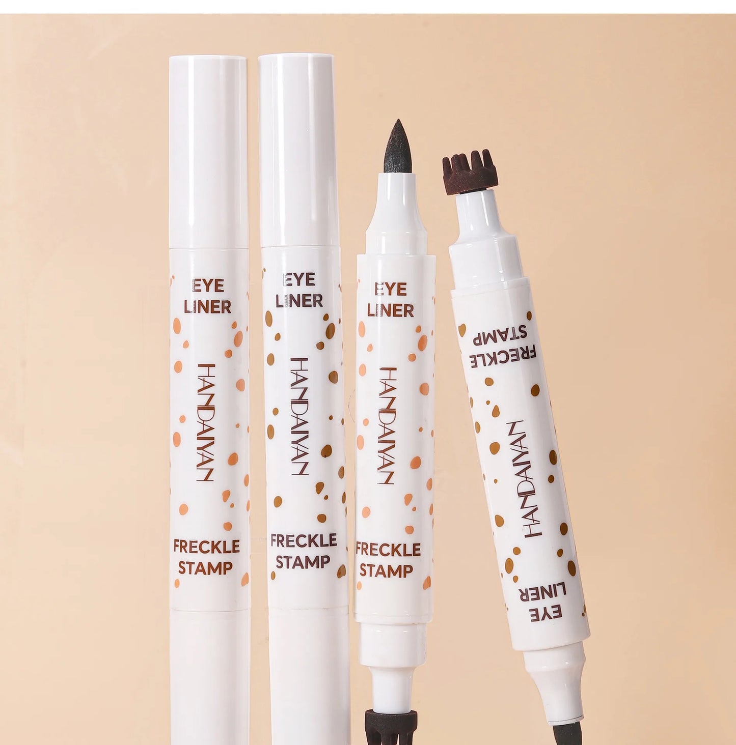 1PC Face Fake Freckles Pen Natural Waterproof Lifelike Fake Freckles Pen for Long Lasting Look Dot Spot Pen Makep Tool Cosmetic Beauty World Shop
