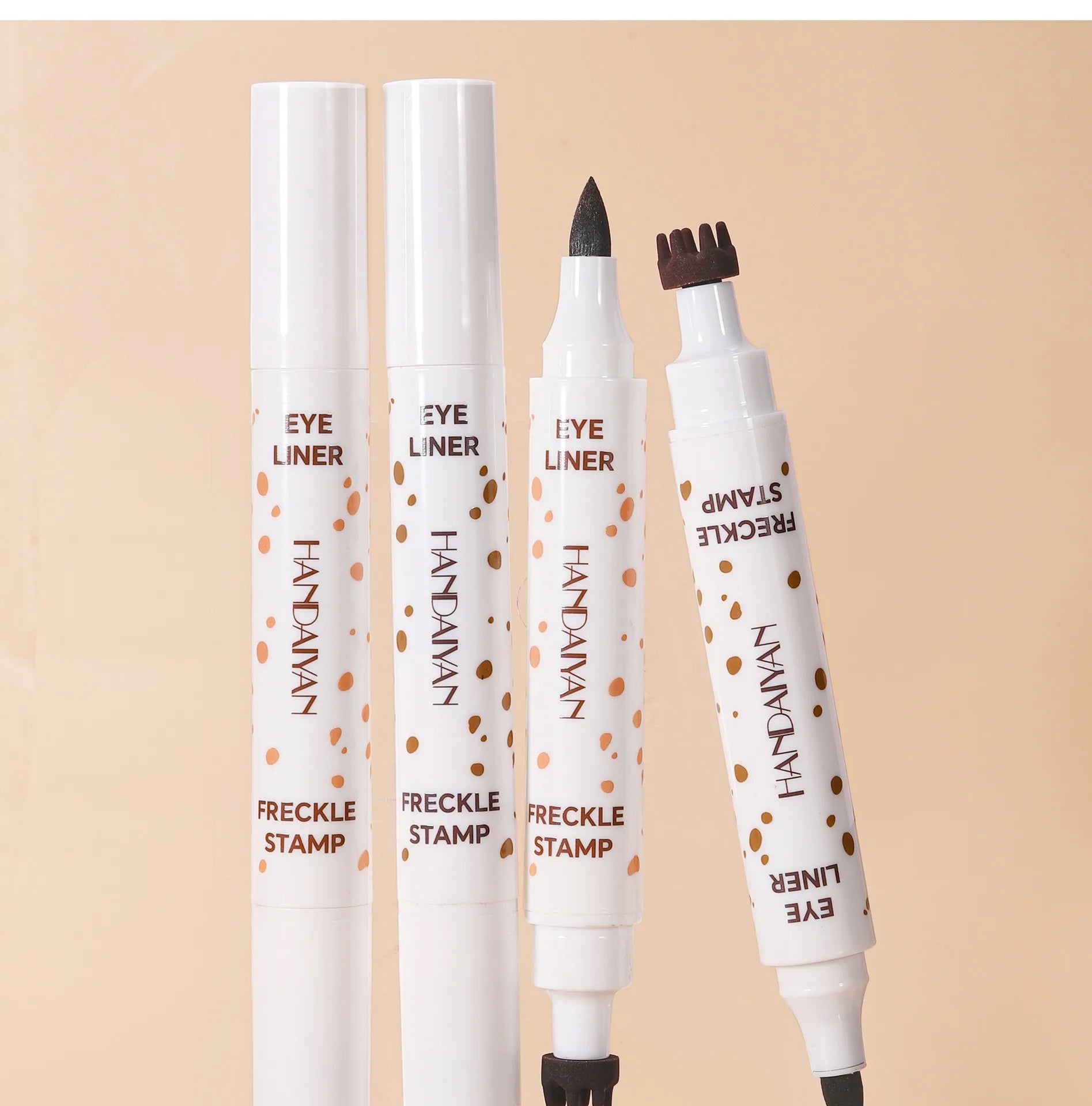 1PC Face Fake Freckles Pen Natural Waterproof Lifelike Fake Freckles Pen for Long Lasting Look Dot Spot Pen Makep Tool Cosmetic Beauty World Shop