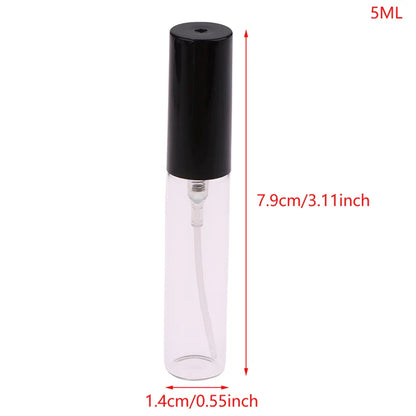 5ml 9ml 20ml Perfume Spray Bottle Empty Glass Atomizer Travel Cosmetic Bottl Sample Vials Refillable Drop Shipping Beauty Trend Shop