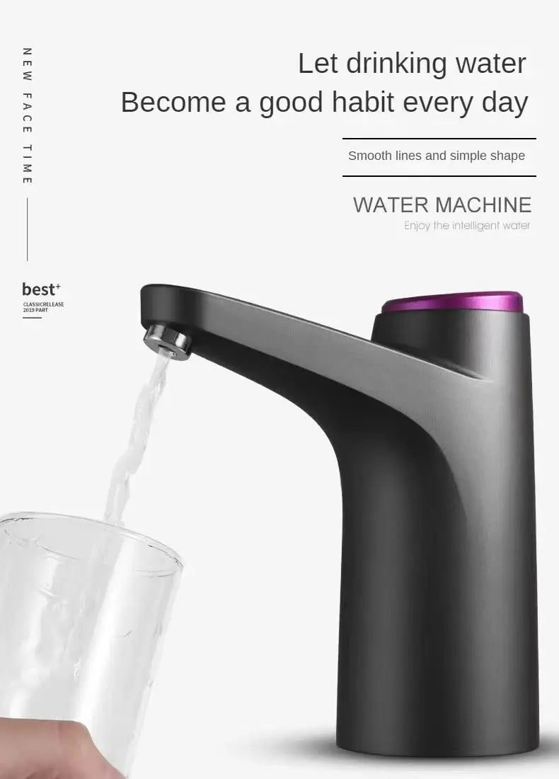 Portable 5-Gallon Water Dispenser With USB Charging-Automatic Electric Pump Suitable For Home Office And Outdoor Use Beauty World Shop