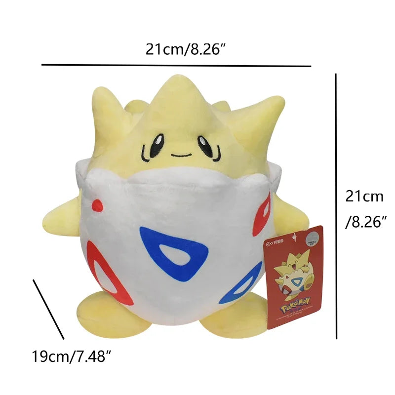 Kawaii Togepi Plush Toys Japan Anime Cartoon Plush Doll Soft Stuffed Togepi Doll Birthday Gift For Kids Girls Beauty World Shop