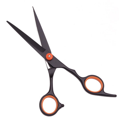 Hairdressing Scissors Japan Stainless Hair Scissors Purple Hair Cutting Scissors Barber Shop Thinning Shears Set Comb C1001 Beauty World Shop