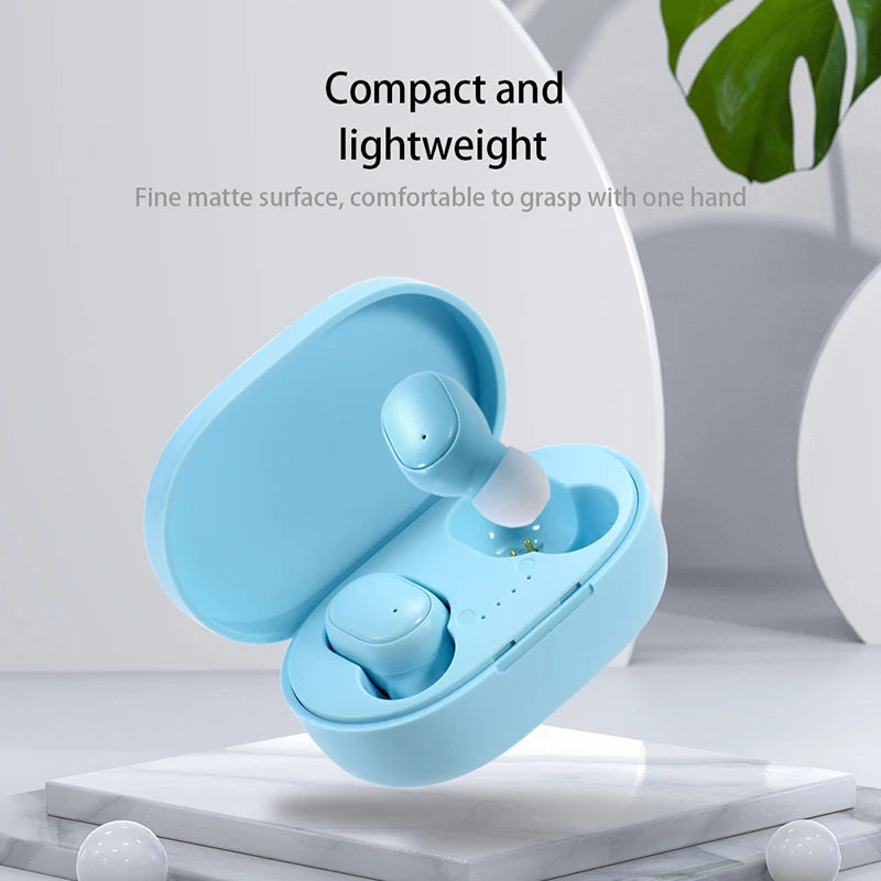 Original A6S TWS Headset Wireless Earphones Bluetooth Headphones Sport Stereo Fone Bluetooth Earbuds for Xiaomi Huawei iPhone Beauty Fashion
