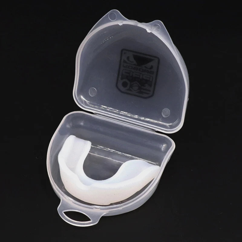 Silicone Tooth Protector for Night Sleep, Mouth Guard Tray for Rugby Karate, Bruxism Grinding, Boxing Protection, Free Shaping Beauty World Shop