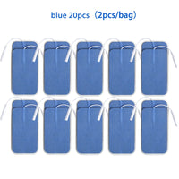 20pcs 5x9cm blue