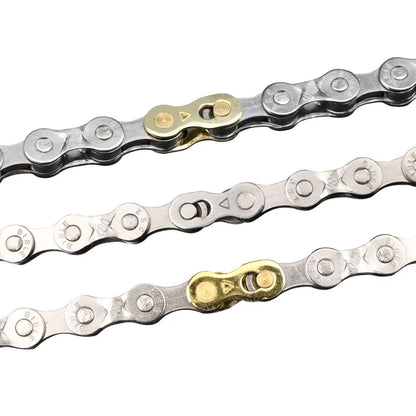 5 Pair Bicycle Chain Link Connector Joints Magic Buttons Cycling Speed Quick Master Links For Mountain Bike 6/7/8/9/10/11/12 S Beauty World Shop