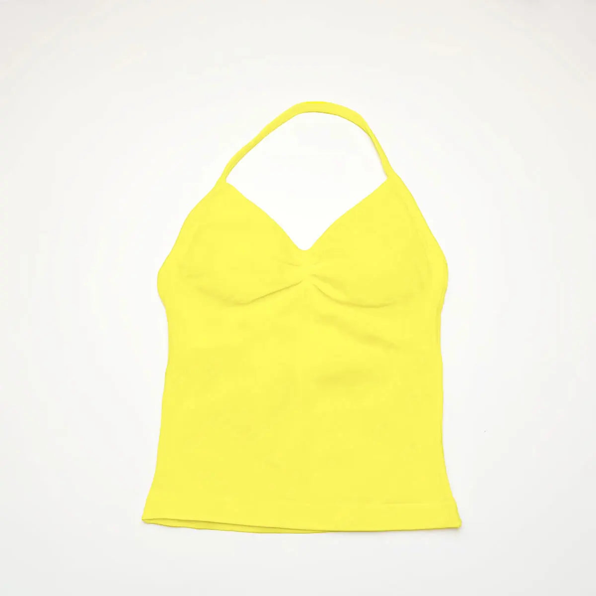 NCLAGEN Impact Longline Strappy Top Sports Yoga Vest Women's Fitness Tank Top Gym Beautiful Open Back Bra Running Workout Halter Beauty World Shop
