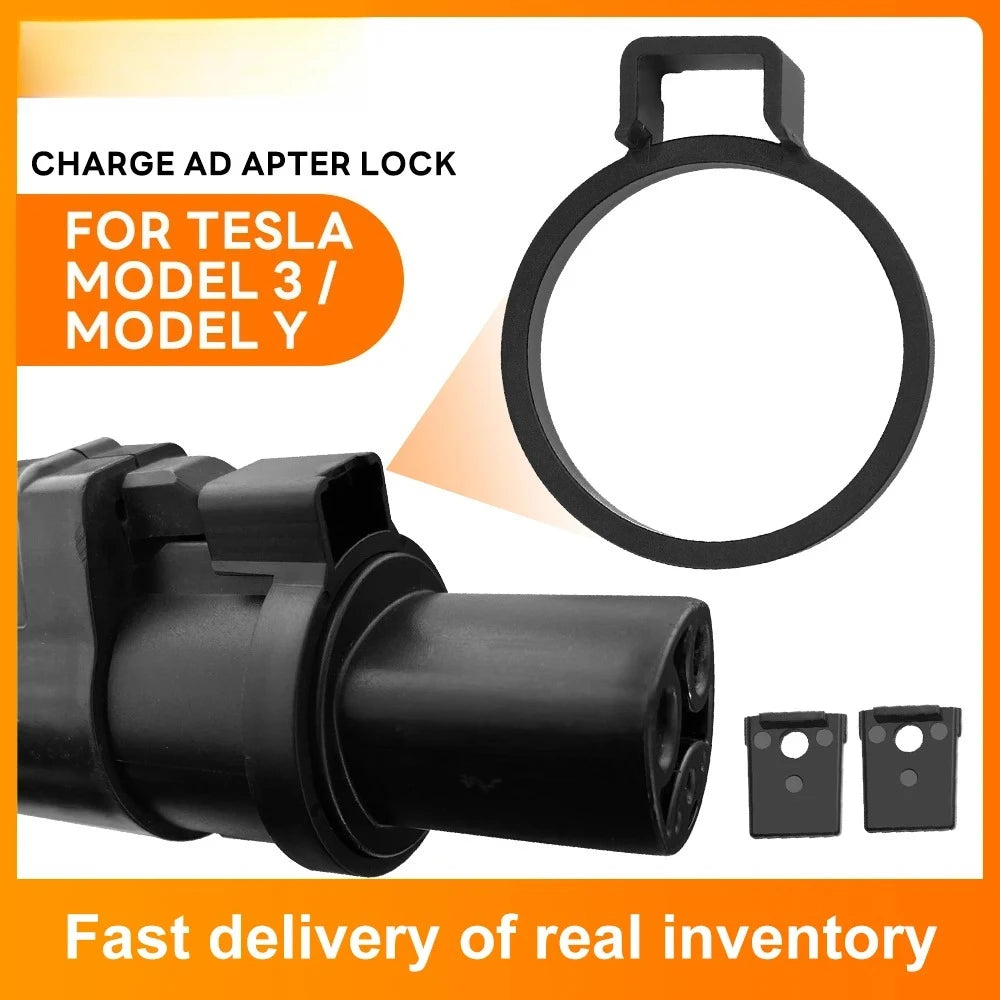 EV Charge Adapter Charging Lock Safety Protection For Type1 J1772 to Tesla Model X Y 3 2021 2022 2023 Tesla Car Accessories EVSE Beauty World Shop