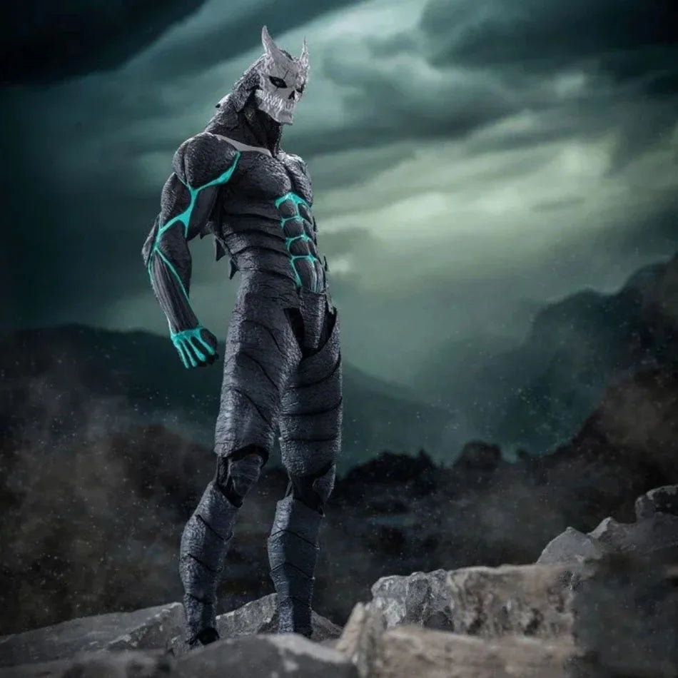 Hot 21cm Kaiju Number Eight Figure Kafka Hibino Stands Monster Form No. 8 Anime Decoration Model Ornaments Beauty World Shop