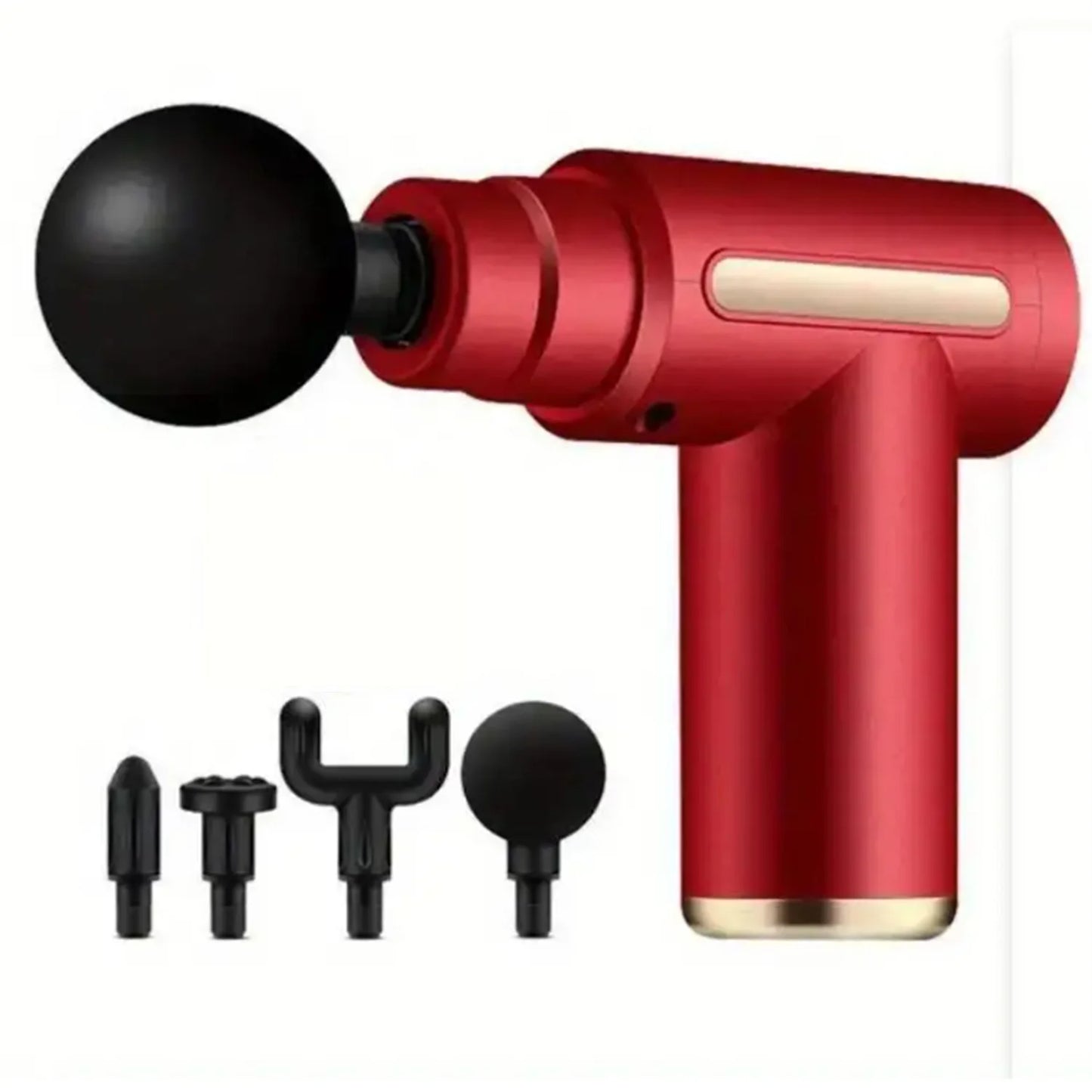 New Upgraded Portable Massage Gun Deep Tissue Muscle Relief Rechargeable Battery, Ideal For Back & Neck,Gift For Everyon Beauty World Shop