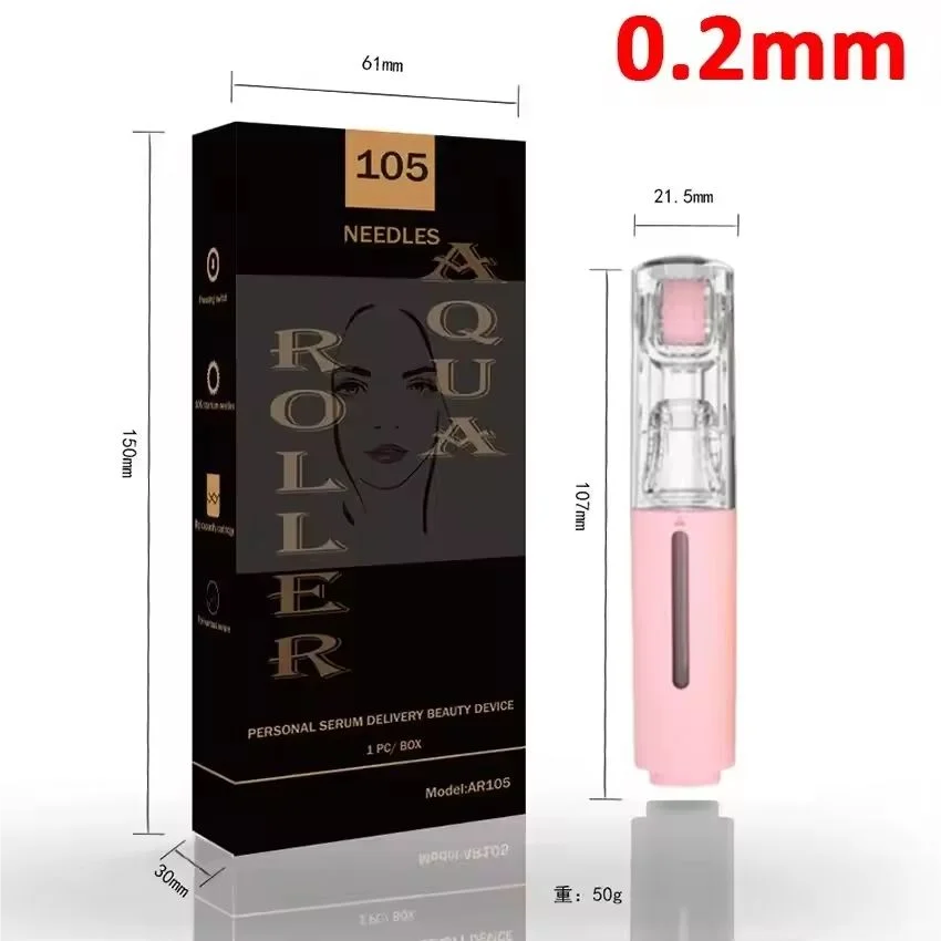 105 Pins Derma Needl Roller Beard Growth Beard Hair Growth 0.2mm/0.25mm/0.3mm Titanium Needle Beautify Lip Treatment Skin Care Beauty World Shop