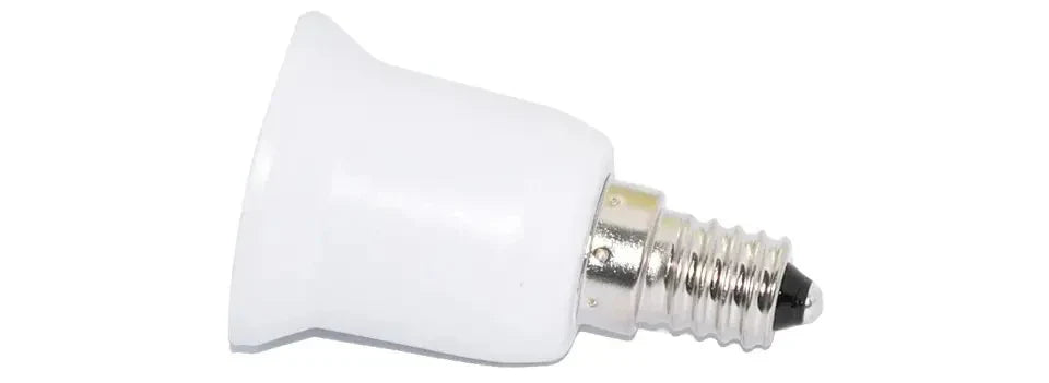 E14 to E27 Lamp Holder Converter Bulb Socket Lamp Base Adapter Plug Extender Sockets for Corn Light Bulbs Spotlight AC 110V-220V Beauty Trend Shop