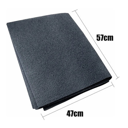 57X47cm Range Hood Activated Carbon Filter Cotton Auitable For All Range Hoods Air Purifiers Accessories Purifier Filter Fabric Beauty World Shop