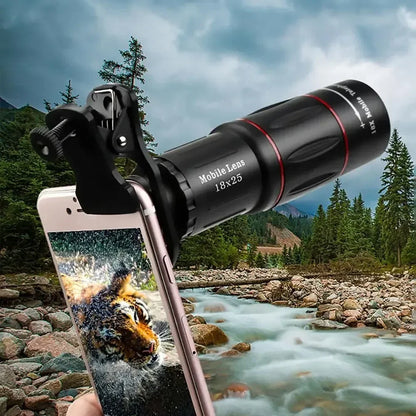 New Mobile Phone Telephoto Lens Universal External Zoom Camera Lens 18 Times Far Away from the Concert Beauty Trend Shop