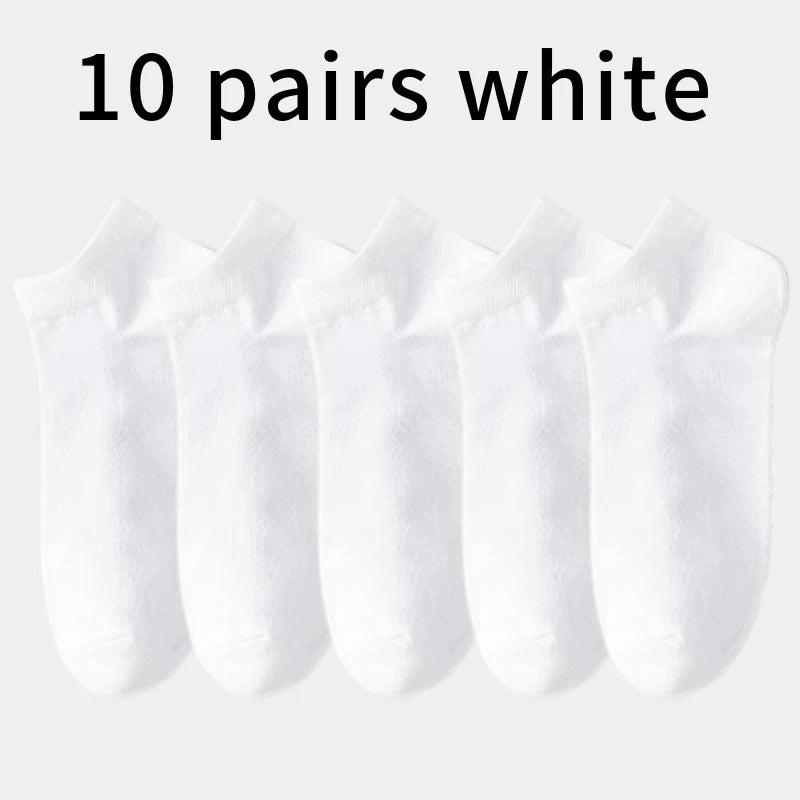 1pairs Men's Fashion Cotton Breathable Comfortable Ankle Socks, Men's Summer Socks Beauty World Shop