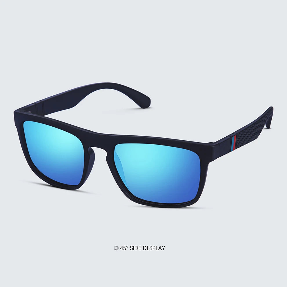 Fashion Square Vintage Polarized Sunglasses Men Women Retro Driving Fishing  Sun Glasses UV400 Eyewear Beauty World Shop