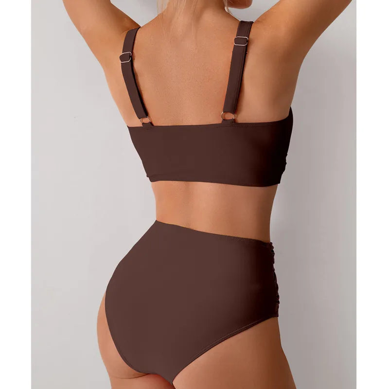 Summer Sexy Bikinis Push Up Swimsuits Women Swimwear For Female Beach Swim Wear Bathing Suits High Waist Bikini Set Pool Bather Beauty World Shop