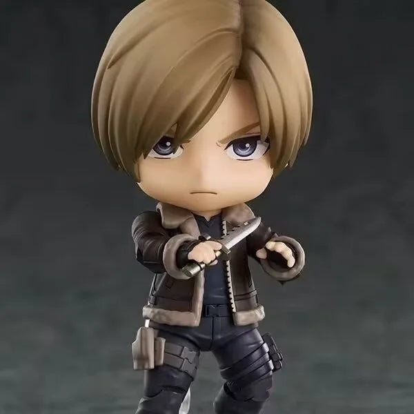 2026 New 10cm Resident Evil Anime Figure #2337 Biohazard Leon S.Kennedy Action Figures Pvc Adult Collection Model Doll Toys Gift Beauty World Shop