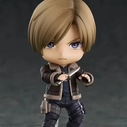 2026 New 10cm Resident Evil Anime Figure #2337 Biohazard Leon S.Kennedy Action Figures Pvc Adult Collection Model Doll Toys Gift Beauty World Shop