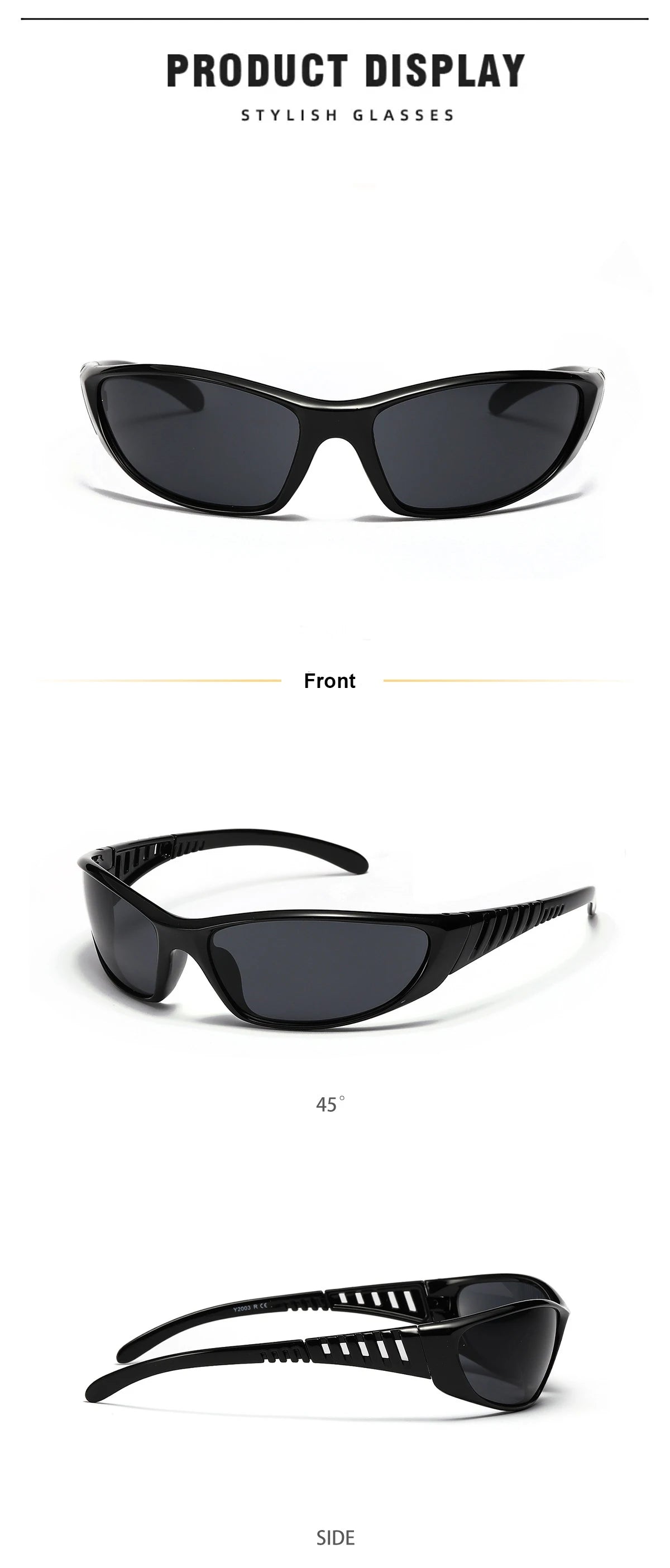 Y2K Silver Sunglasses Color Hollowed Out Future Sense Of Technology Hot Girls Net Red Sunglasses Women Sunglasses Trendy Men Beauty World Shop